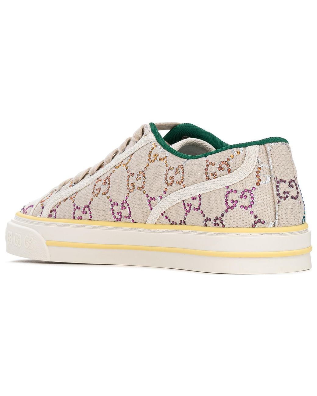 Gucci White Tennis 1977 Canvas Sneaker