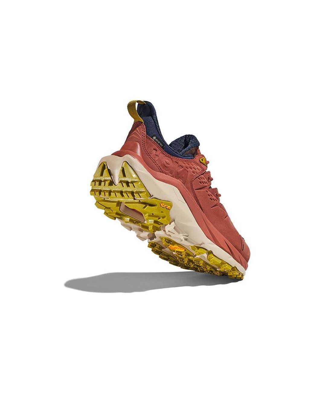 Hoka One One Red Kaha 2 'Hot Sauce Shifting Sand' for men