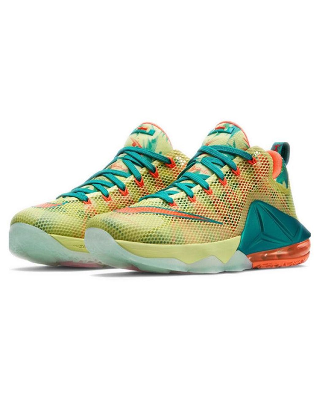 Nike Green Lebron 12 Low Prm Ep 'Lebronold Palmer' for men