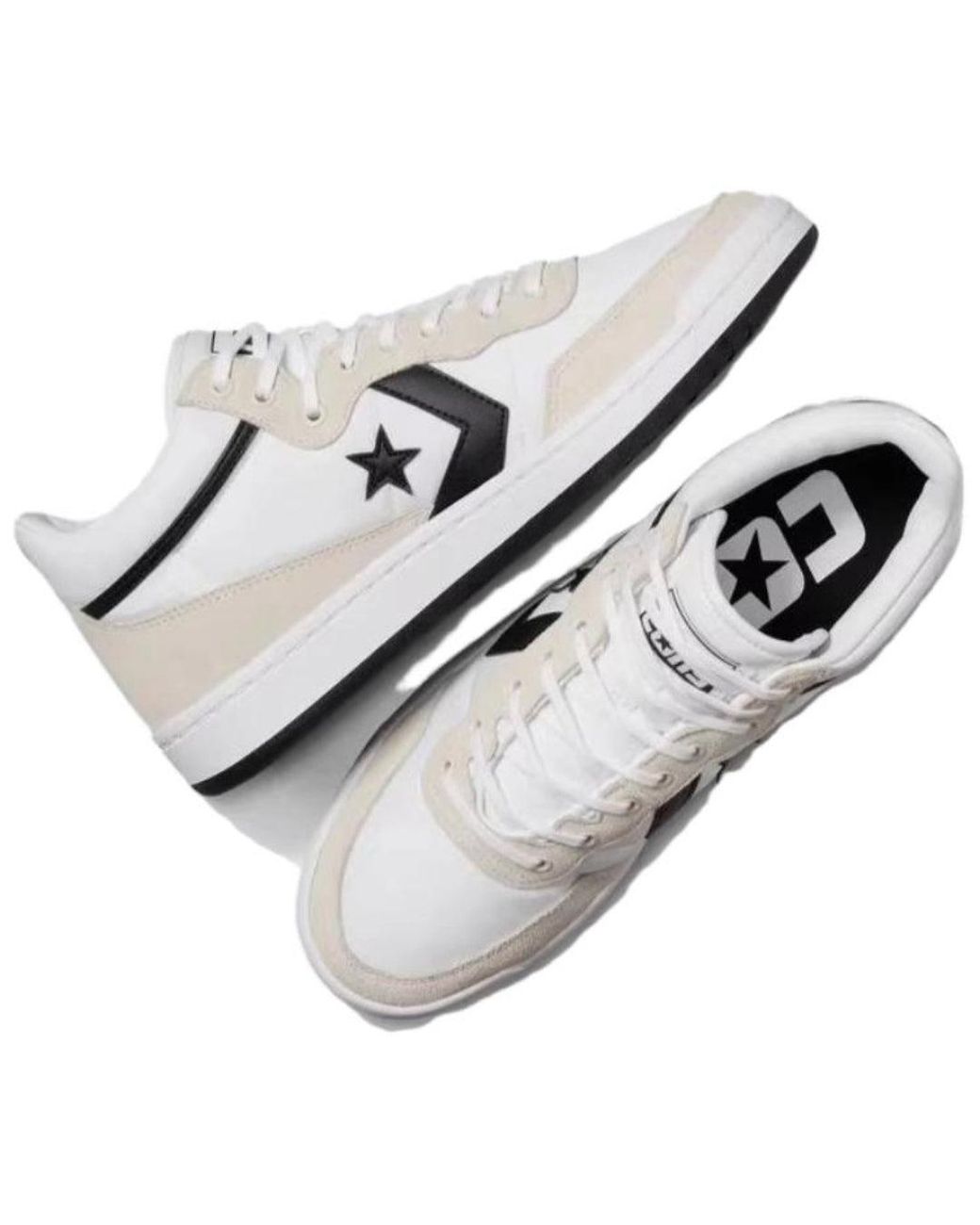 Converse White Fastbreak Pro Leather & Suede for men