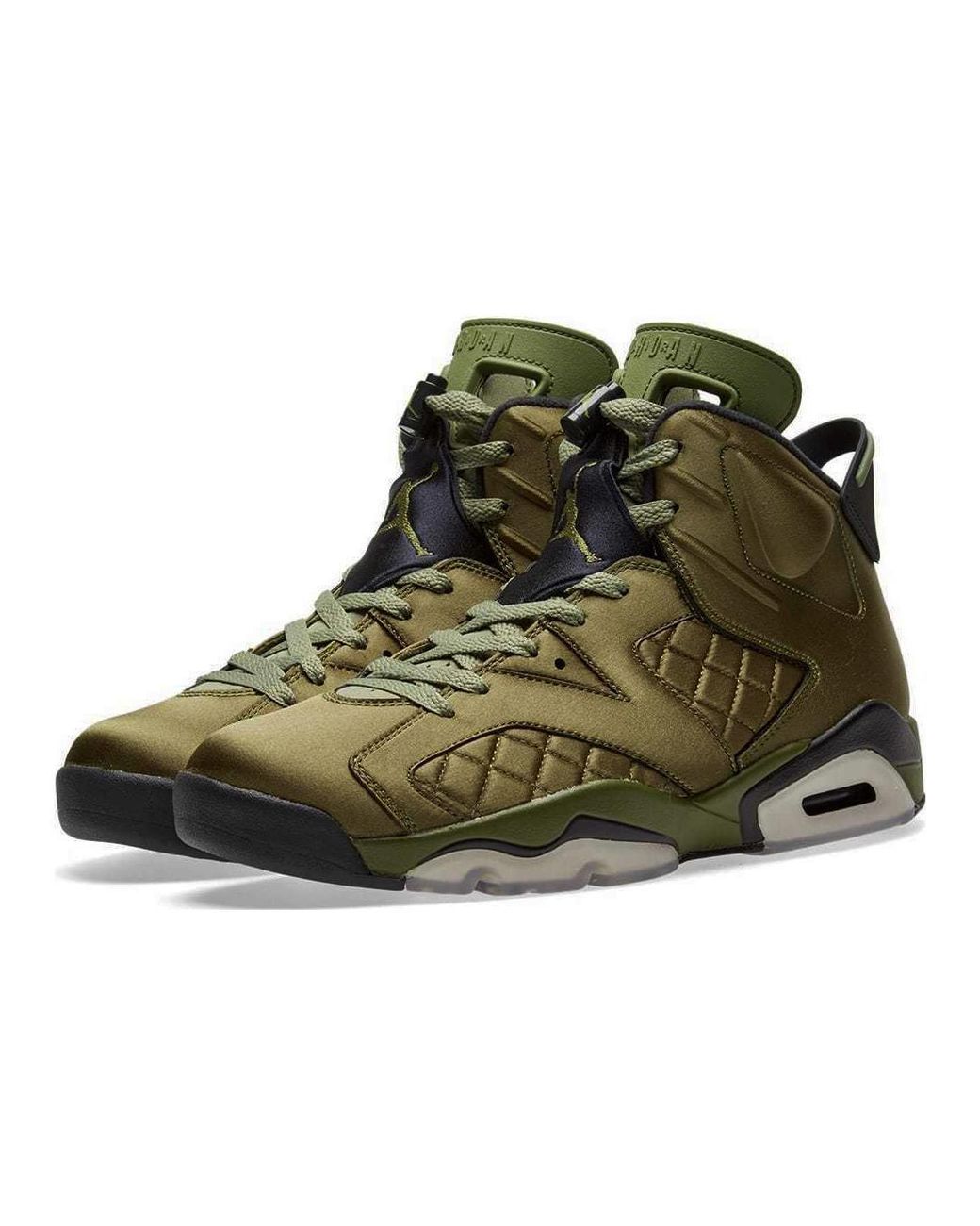 Nike Green 6 Retro Pinnacle 'Flight Jacket' for men
