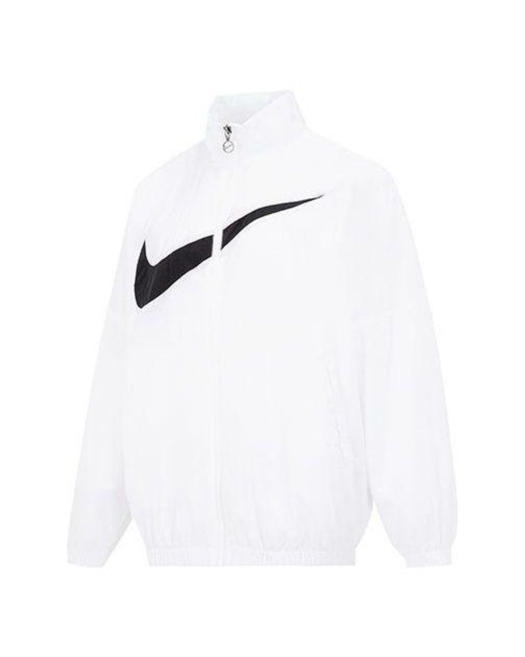 Nike White (Wmns) Sportswear Essential Woven Jacket