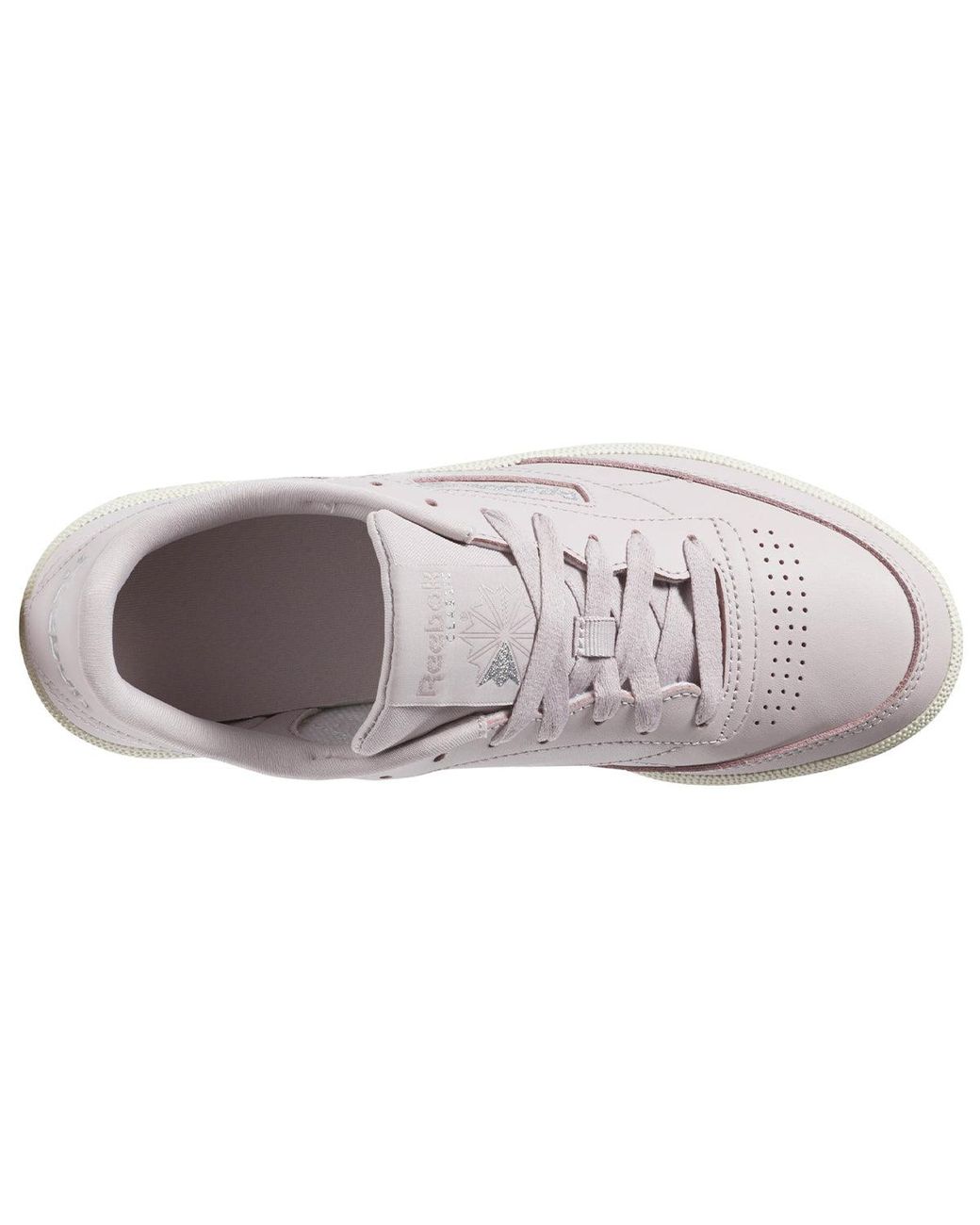 Reebok White (Wmns) Club C 85 'Ashen Lilac'