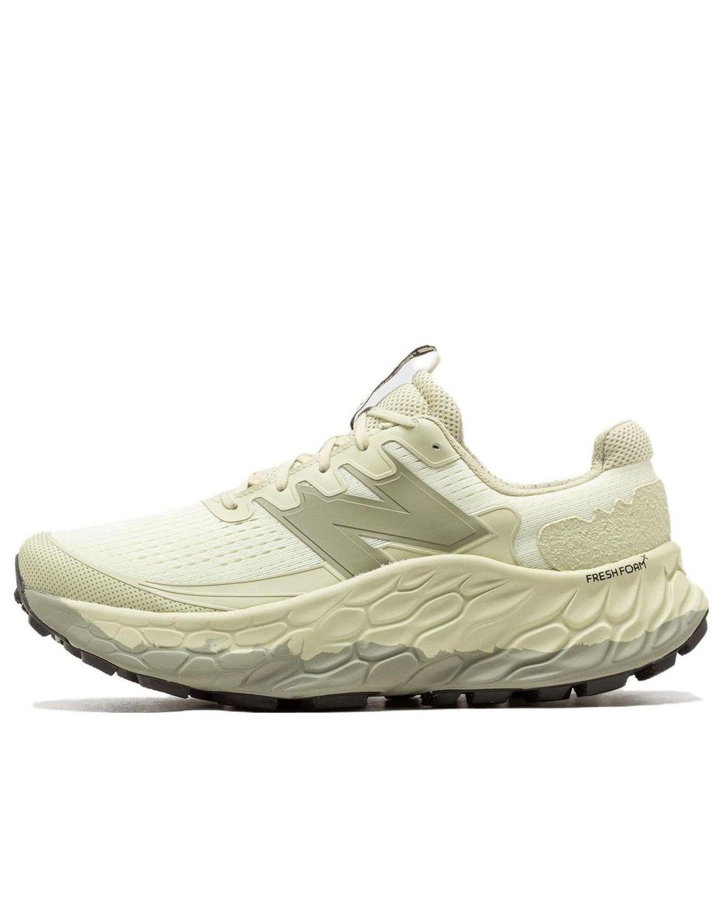 New Balance White Fresh Foam More Trail V3 'Pistachio Butter' for men