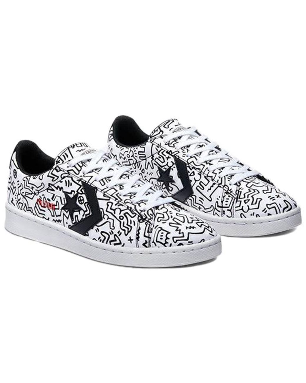 Converse White Keith Haring X Pro Leather for men