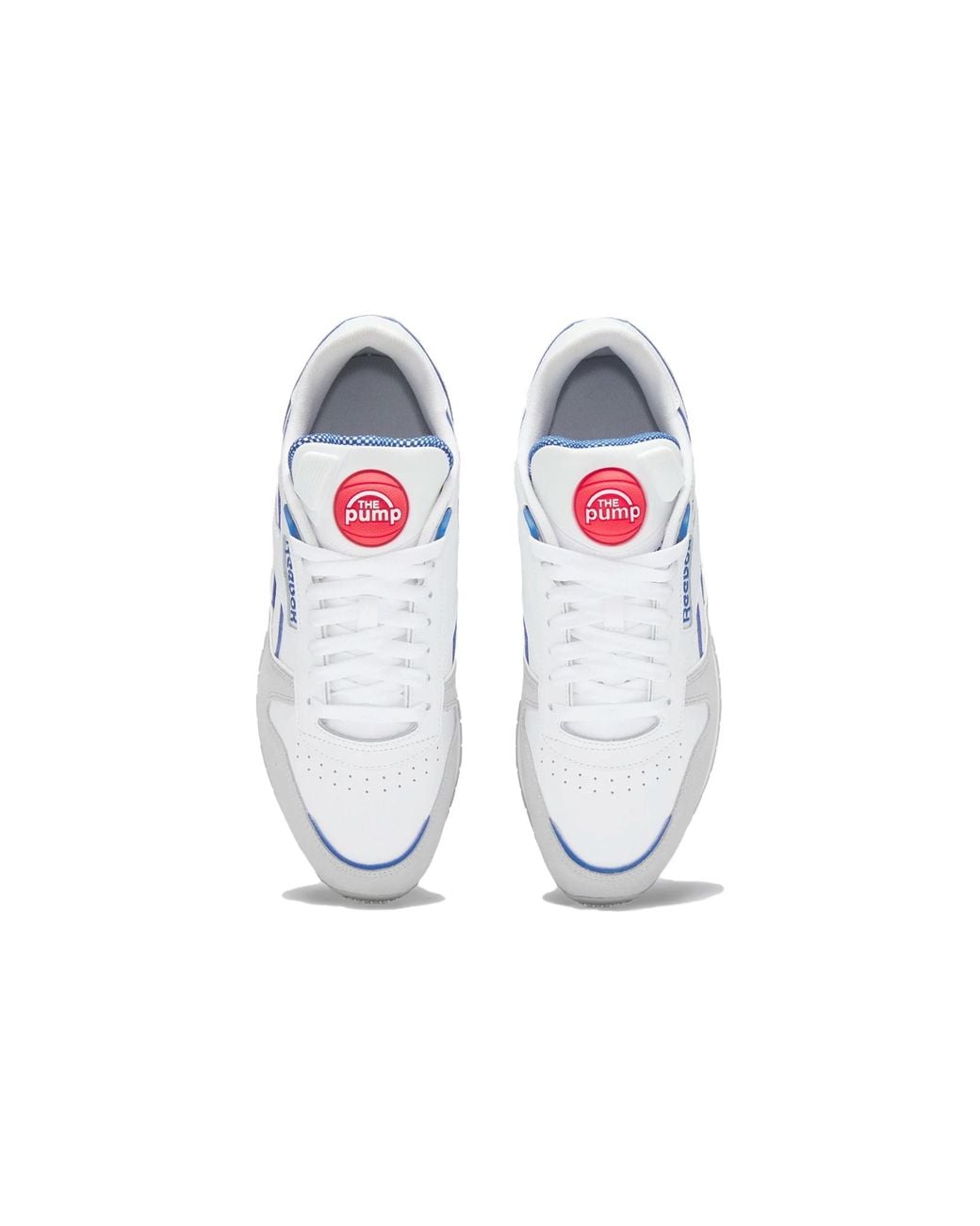 Reebok White Classic Leather Pump 'Vector' for men