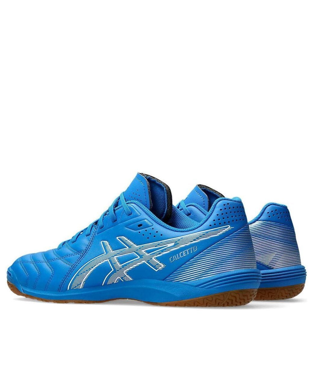 Asics Blue Calcetto Wd 9 2E Wide for men