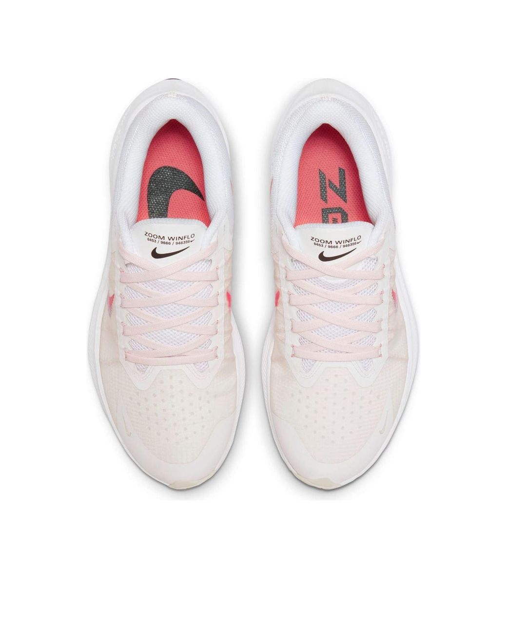Nike White (Wmns) Air Zoom Winflo 8 Flash Crimson'