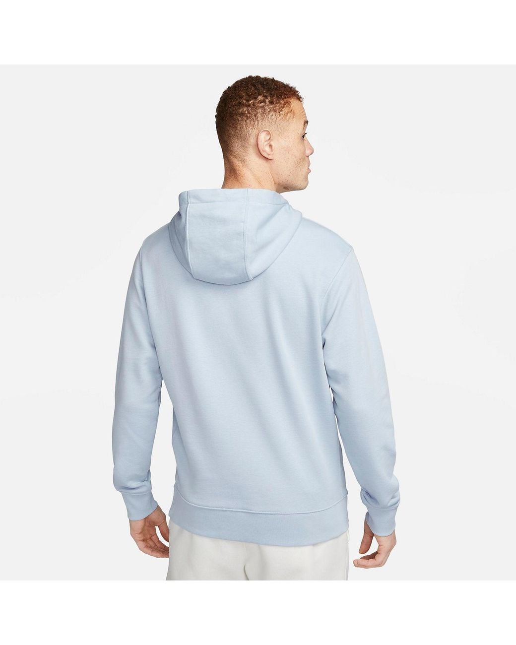 Nike Blue Fff Nsw Club Hoodie 'Light' for men