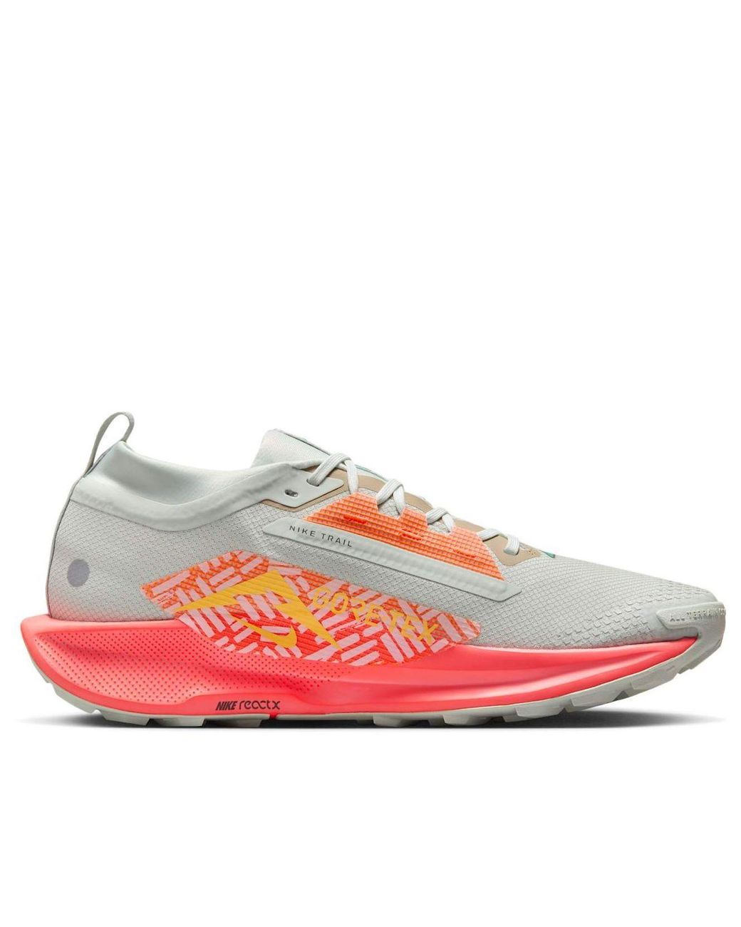 Nike Red React Pegasus Trail 5 Gore-Tex Light Wild Mango' for men