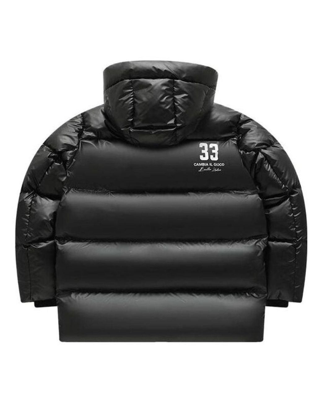 Fila Black Down Jacket for men