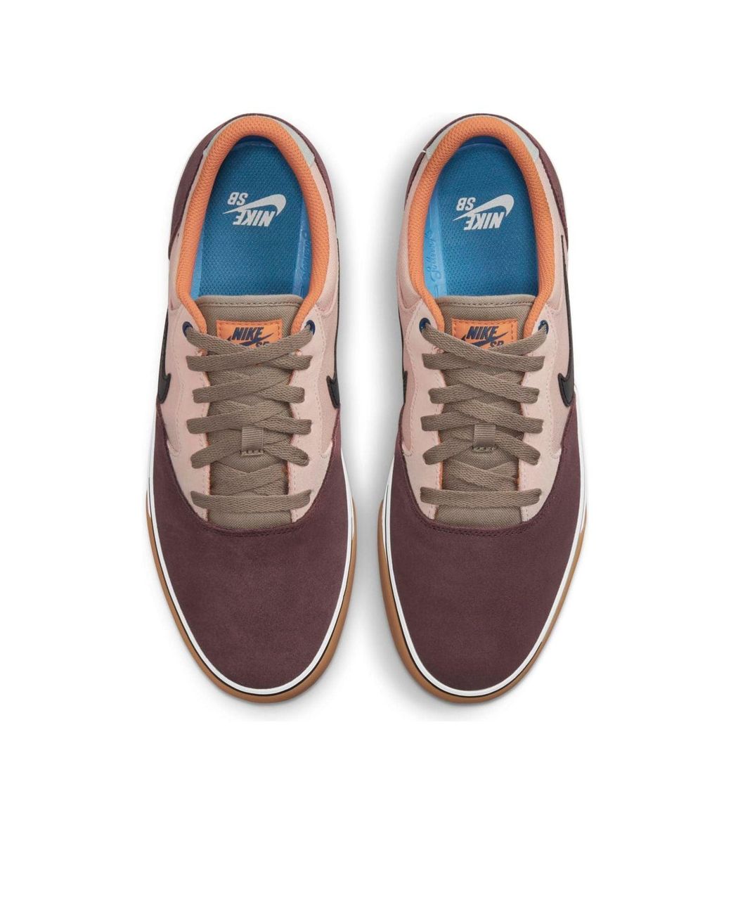Nike Brown Chron 2 Sb 'Dark Wine Oxford' for men