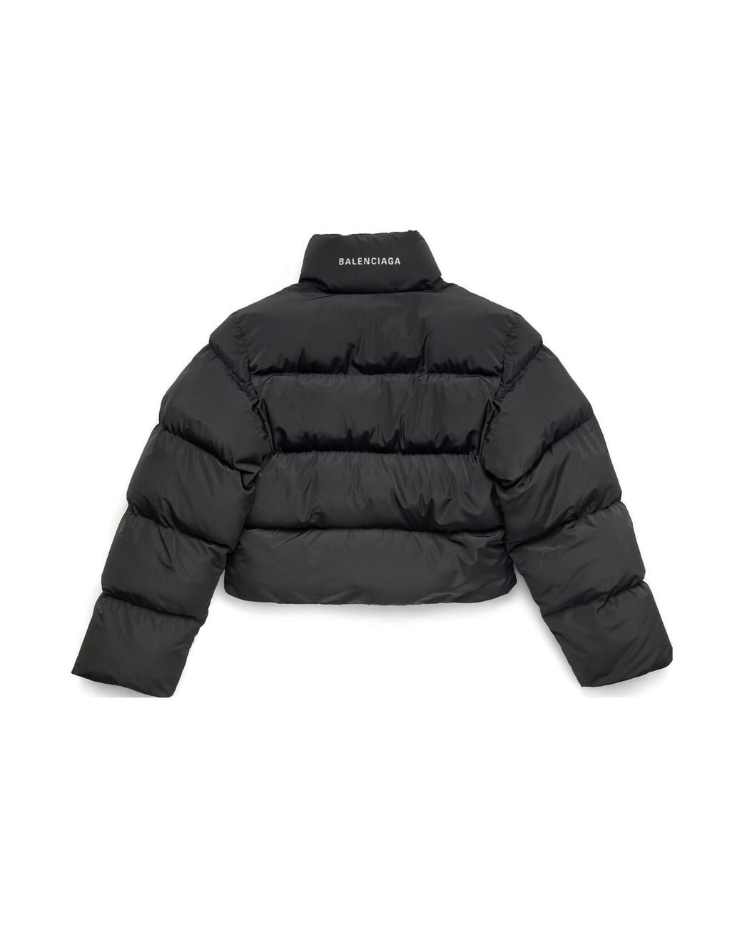 Balenciaga Black Shrunk Puffer Jacket for men