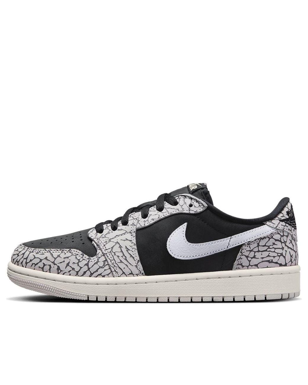 Nike Black (Wmns) 1 Retro Low Og Cement'