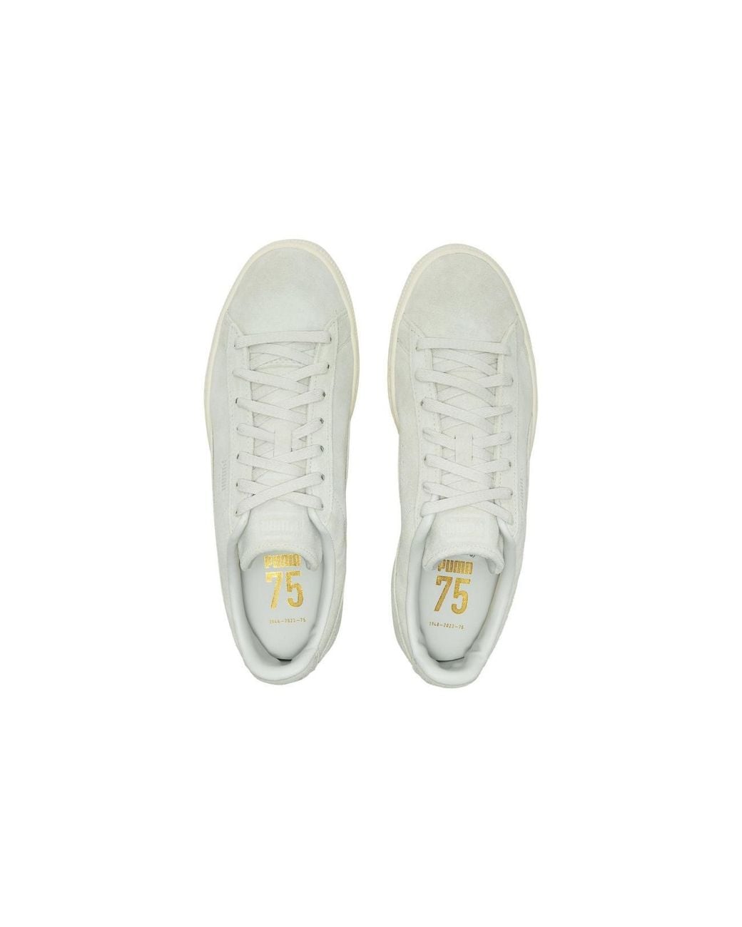 PUMA White Suede Classic '75Th Anniversary for men