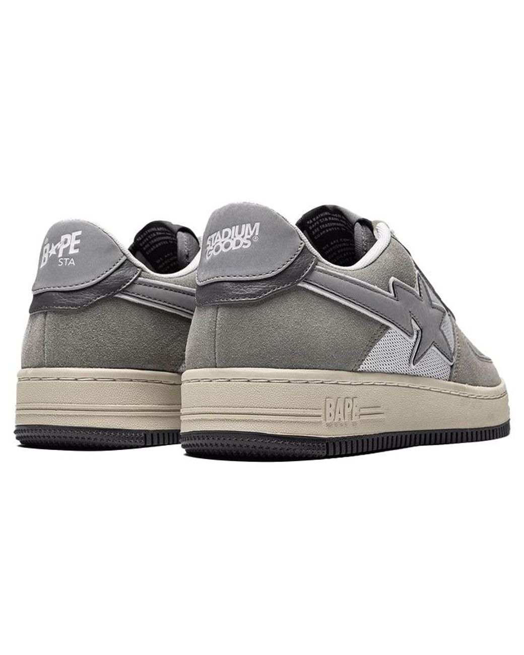 A Bathing Ape Gray Bape Sta 'Stadium Goods'