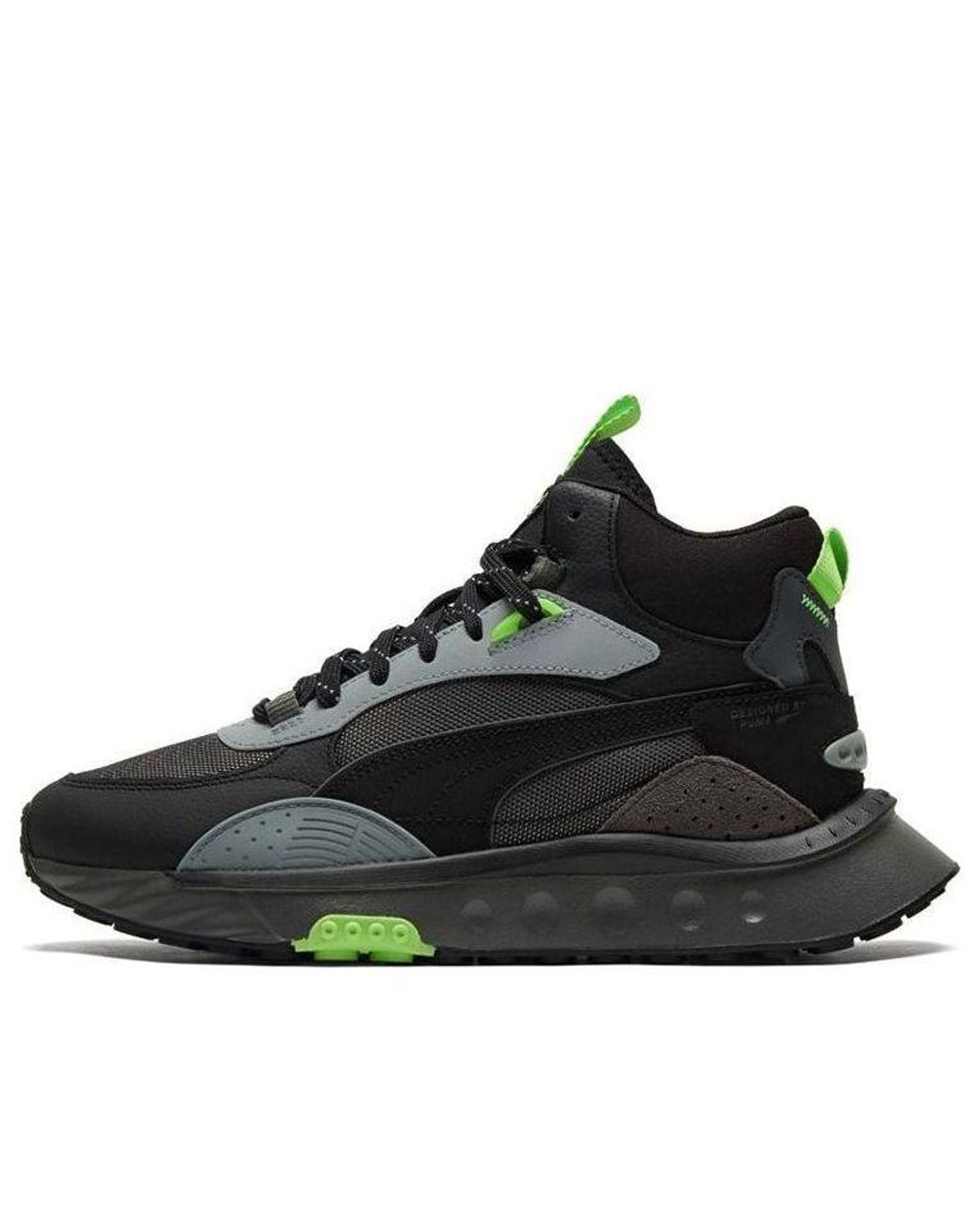 PUMA Black Wild Rider Mid Dark Shadow' for men