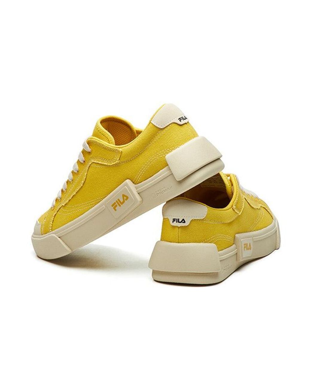 Fila Yellow (Wmns) Canvas Shoes
