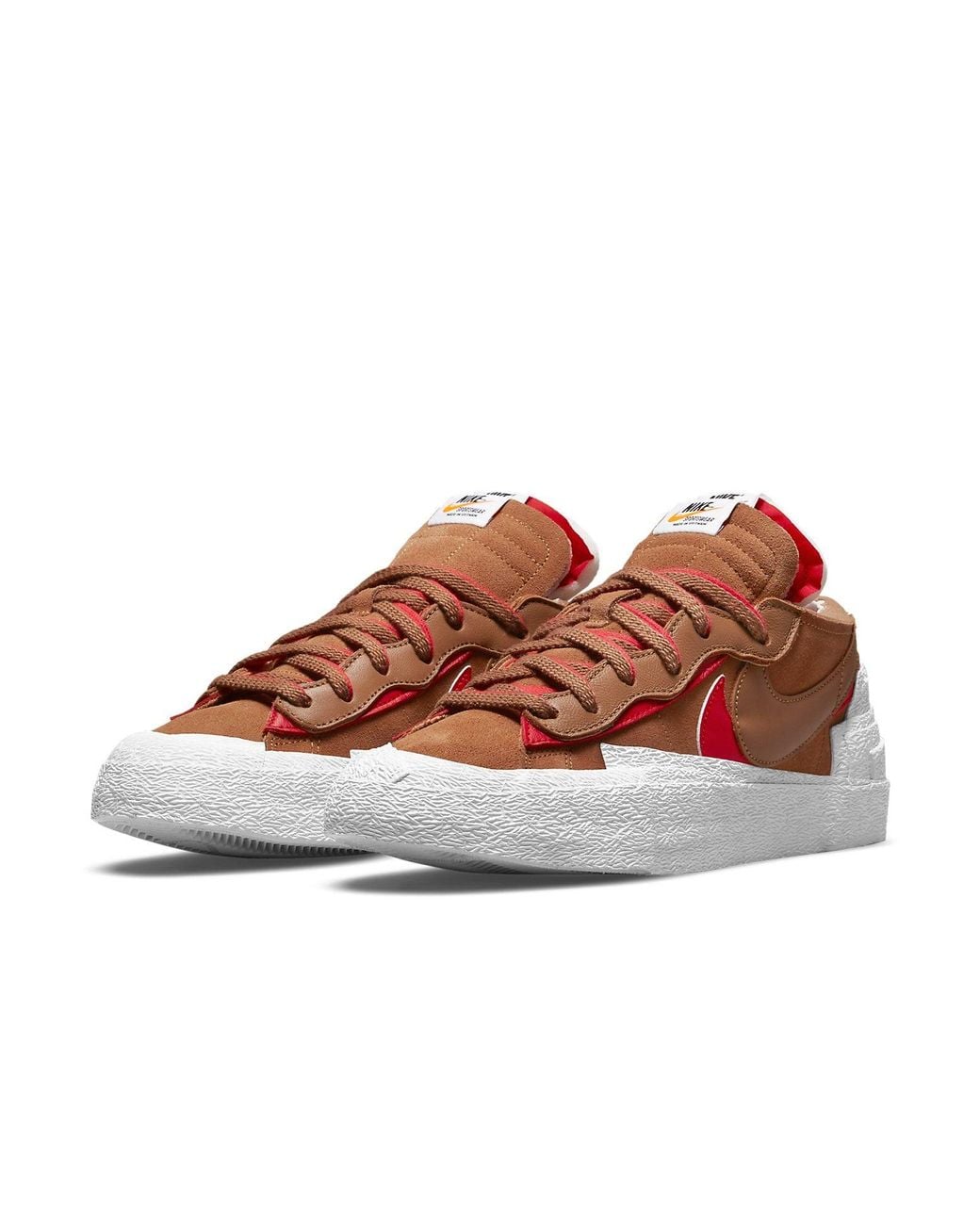 Nike Brown X Sacai Blazer Low 'British Tan' for men