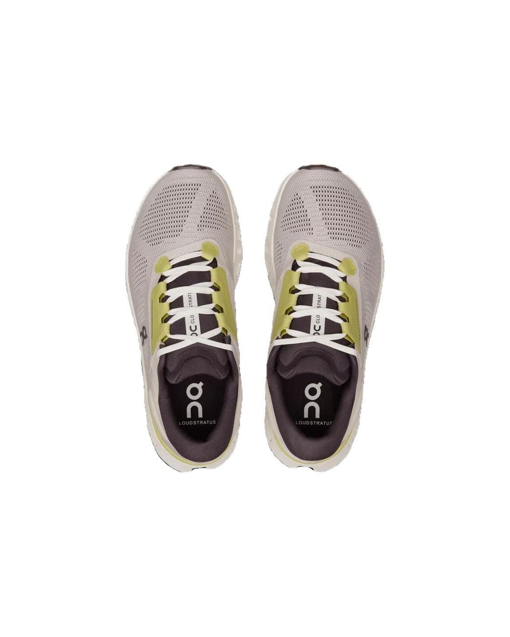 On Shoes Brown (Wmns) Cloudstratus 3 'Pearl Ivory'