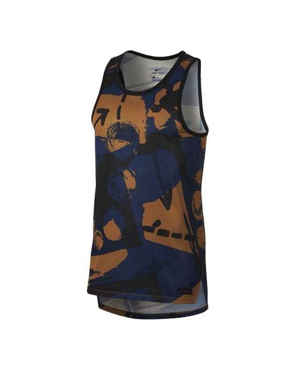Nike Blue Kd Durant Basketball Sports Casual Vest for men