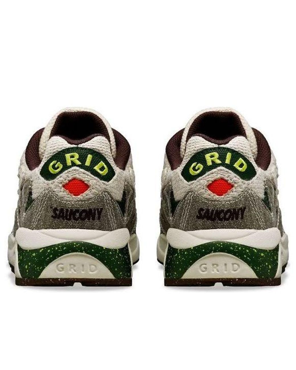 Saucony Brown X Bodega Grid Shadow 2 'Jaunt Woven' for men