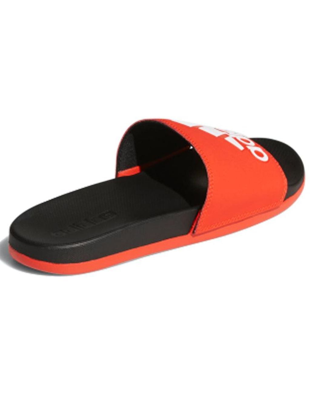 Adidas Red Adilette Comfort Slides 'Active' for men