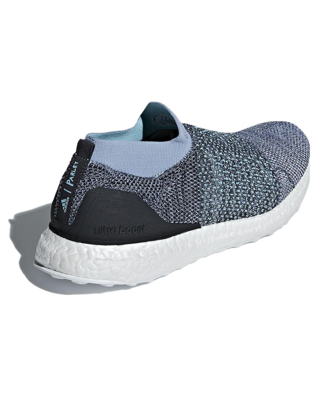 ultra boost laceless blue