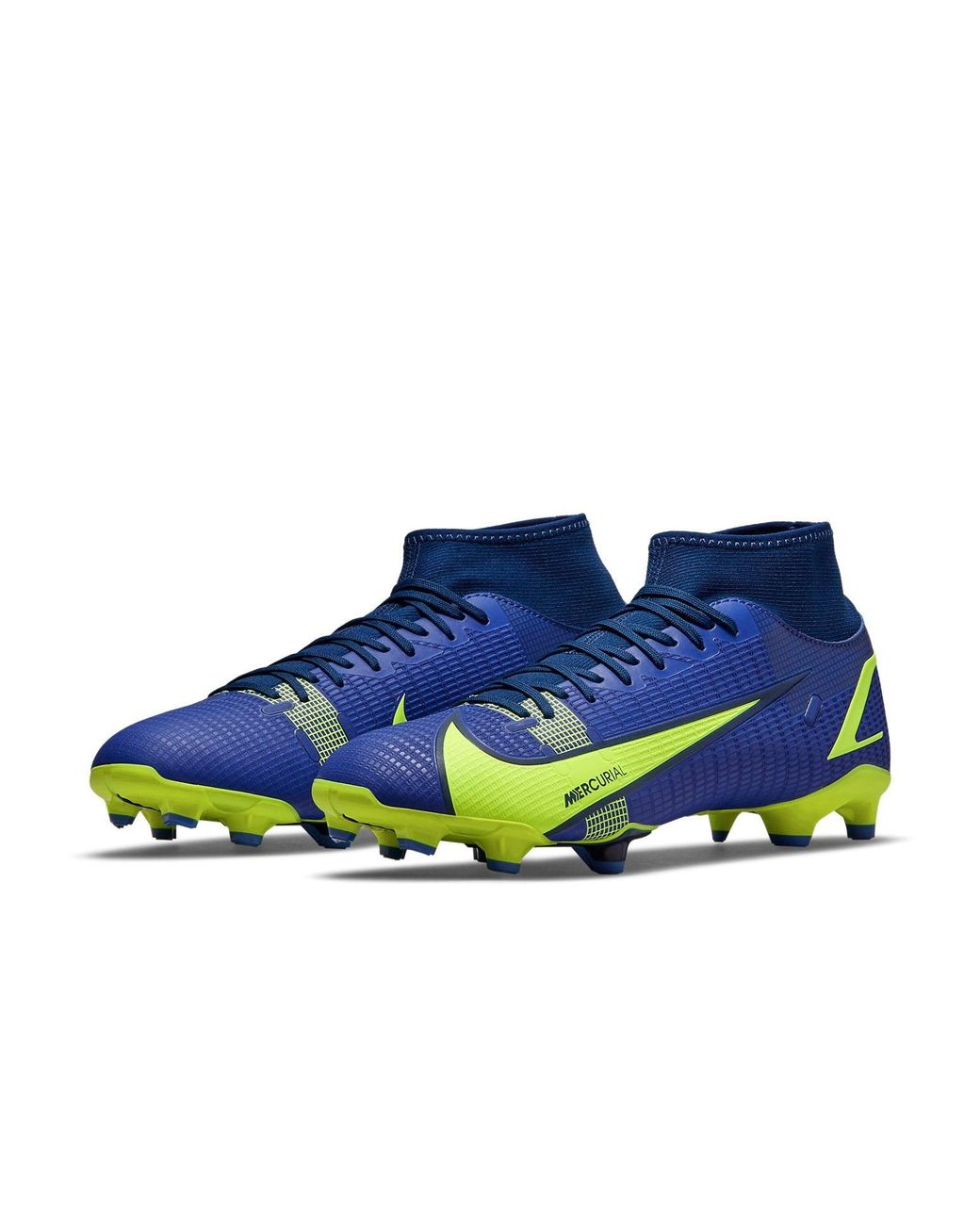 Nike Blue Mercurial Superfly 8 Academy Mg 'Recharge Pack' for men