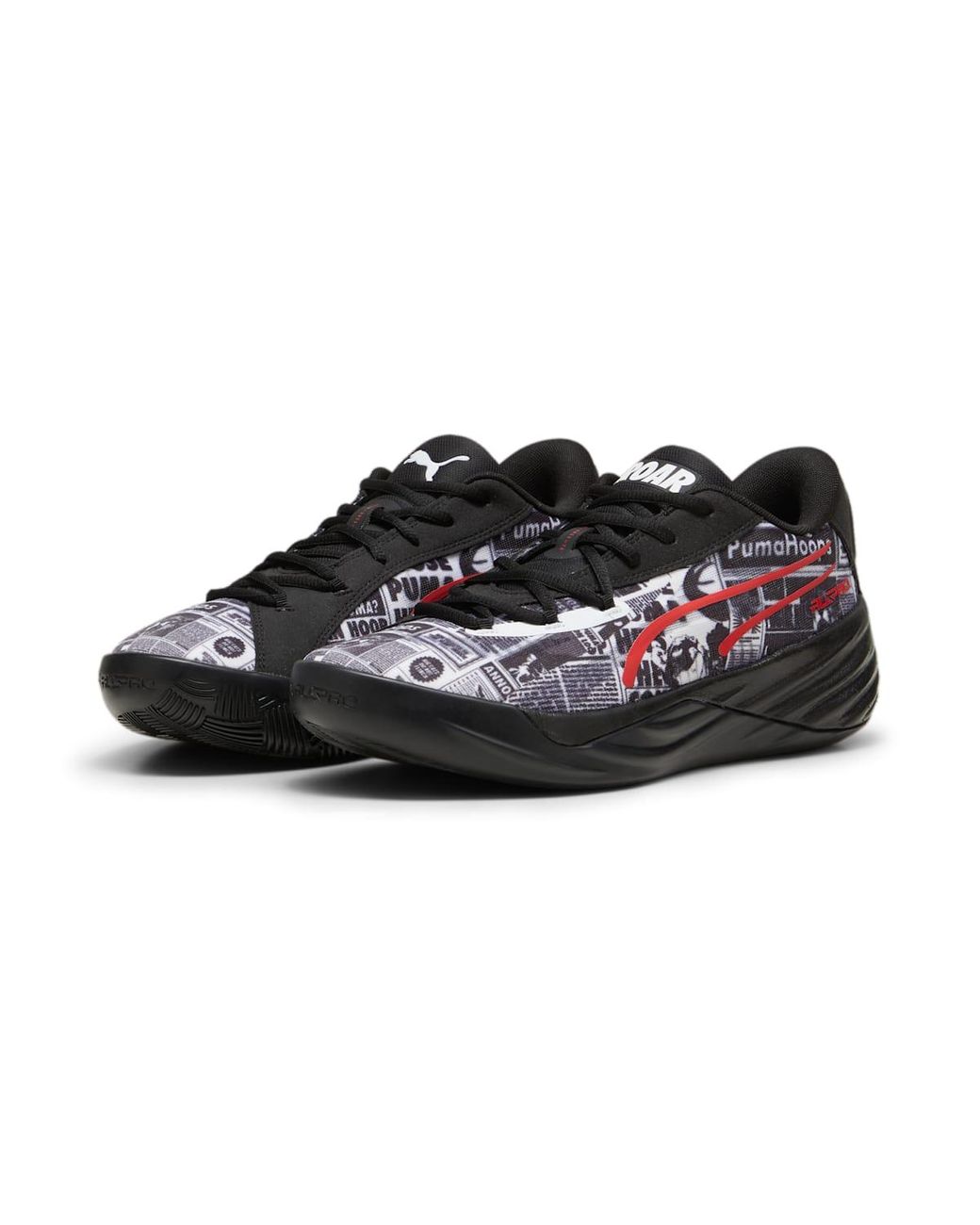 PUMA Black All-Pro Nitro Media Day Basketball Shoes, /For All Time for men