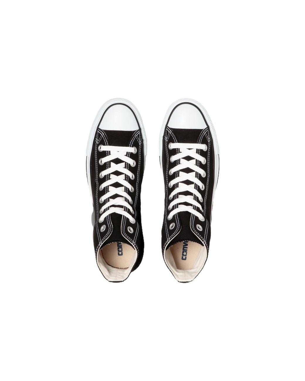 Converse Black Canvas All Star Hi for men