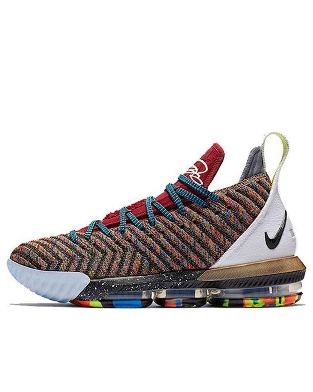 Nike Blue Lebron 16 'What The' for men
