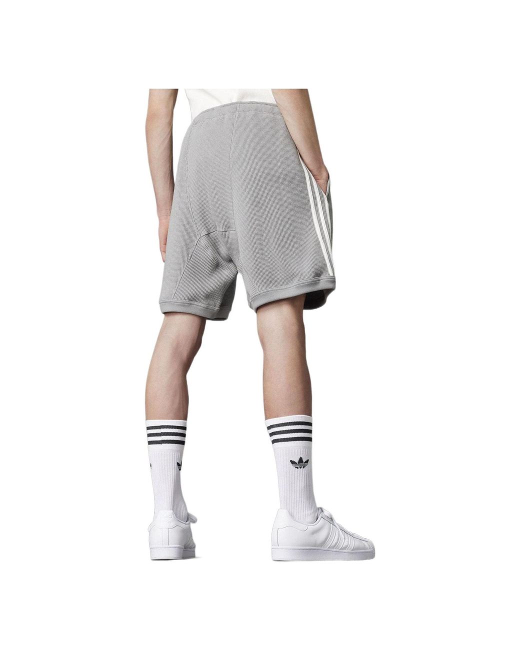 Adidas Gray Version Waffle Shorts for men