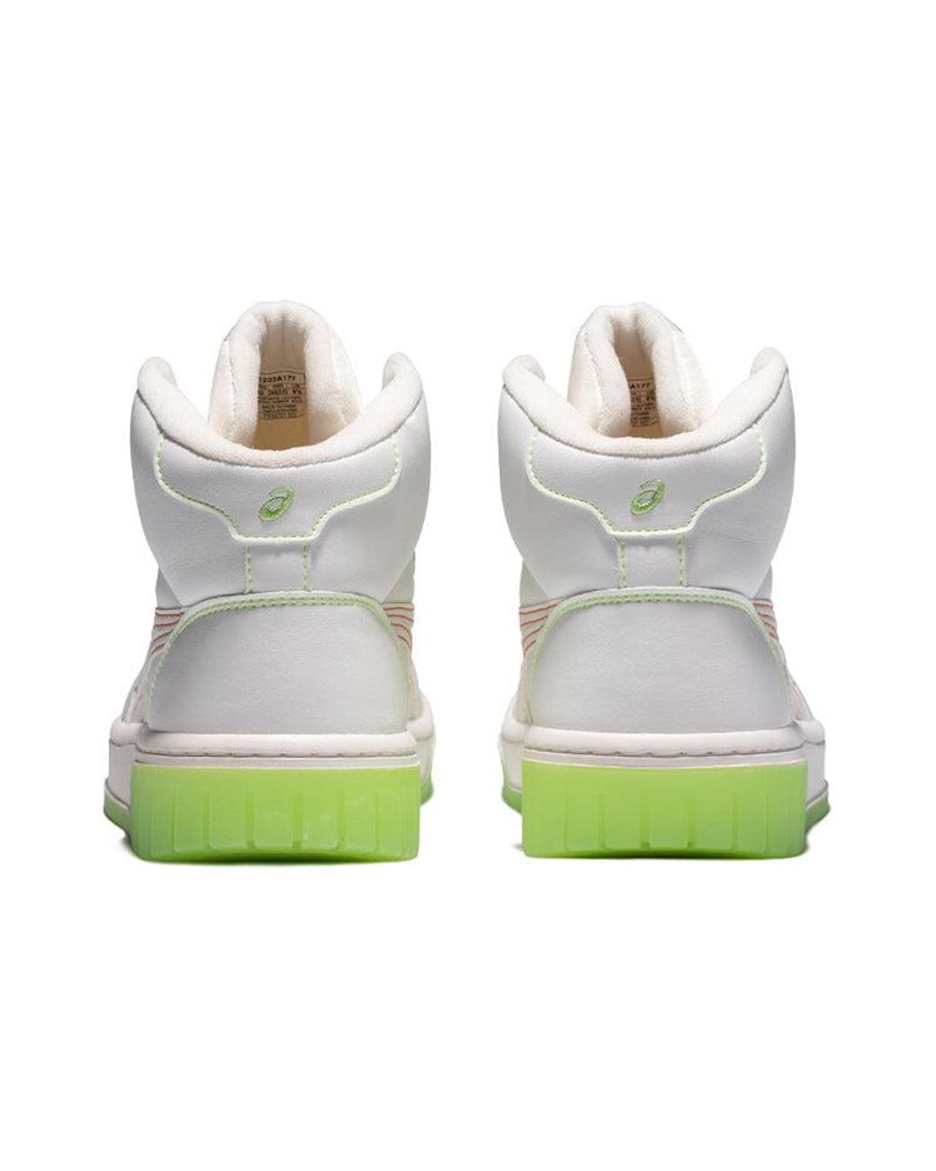 Asics White Court Mz-Hi High-Top Sneakers