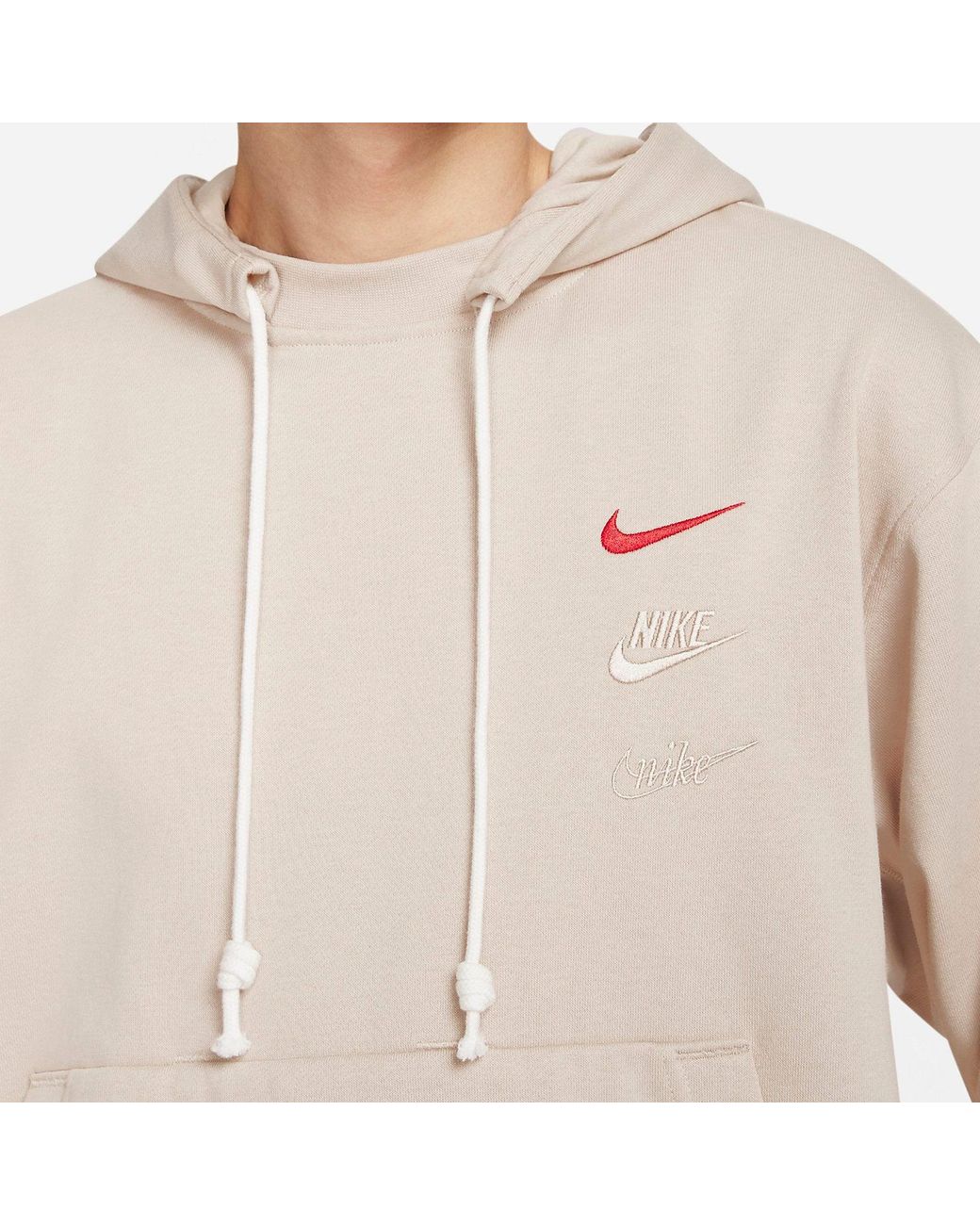 Nike Natural Standard Issue Cny Hoodie 'Year Of The Dragon' for men