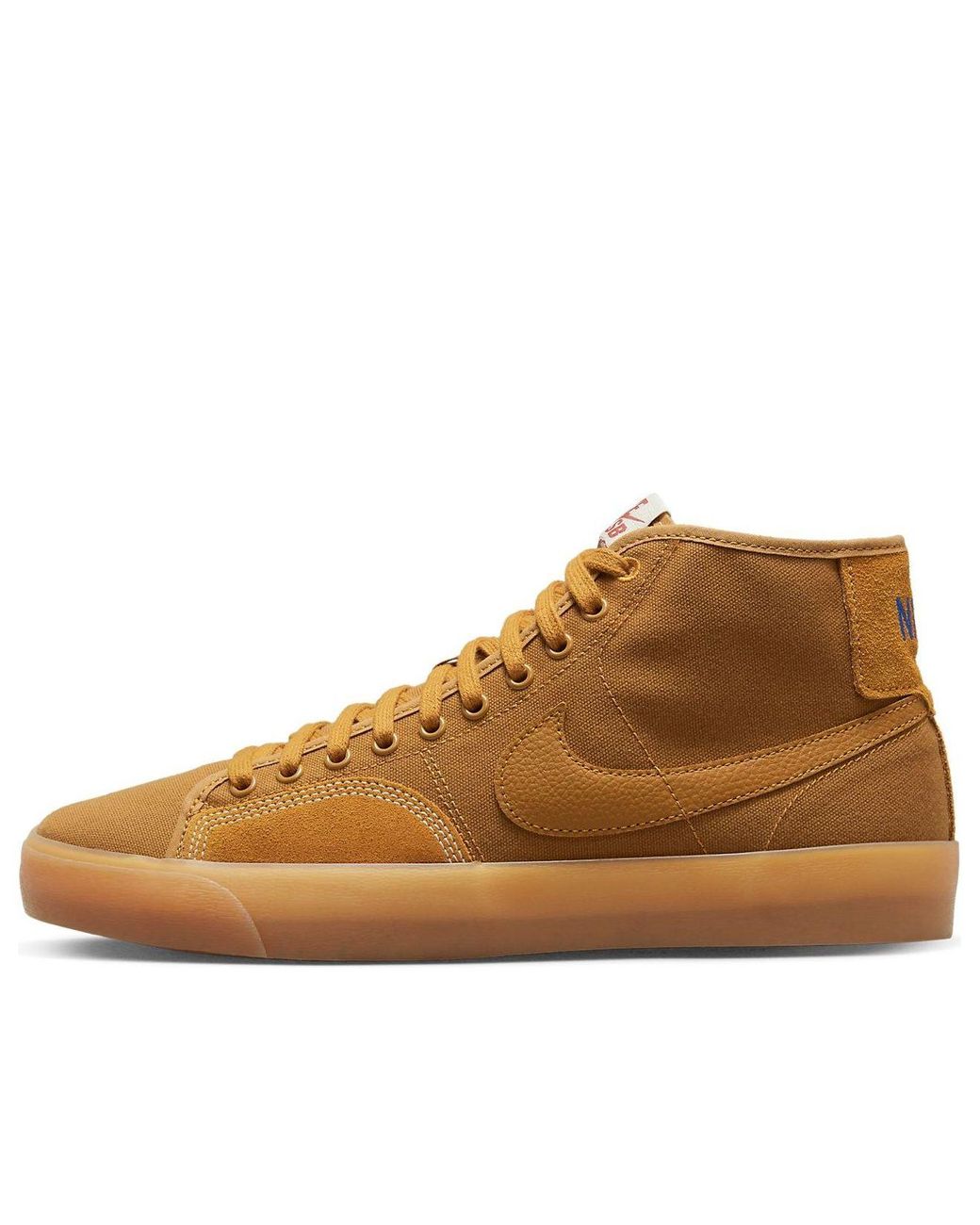 Nike Brown Blazer Court Mid Premium Sb 'Desert Ochre Gum' for men