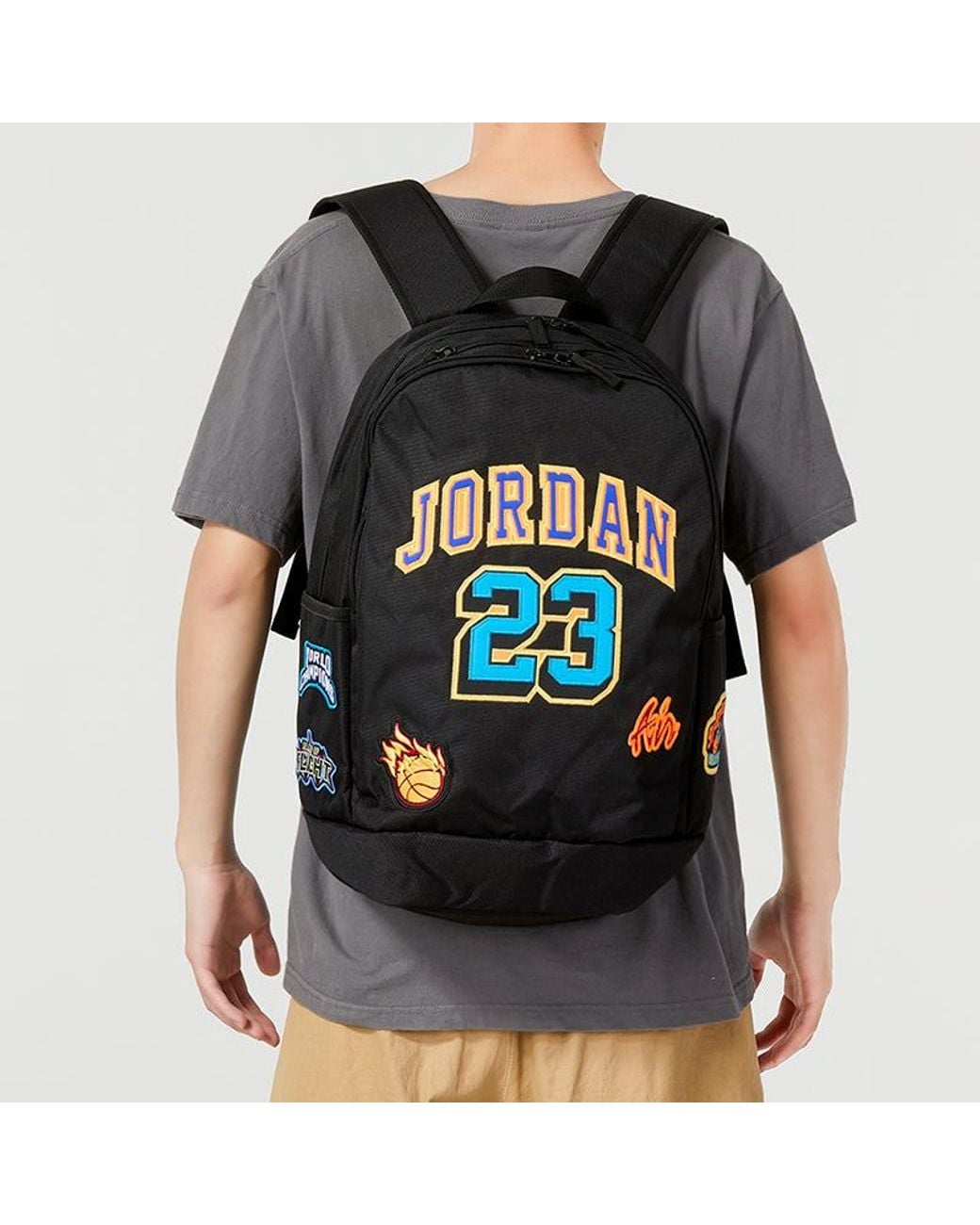 Nike Black Patch Backpack