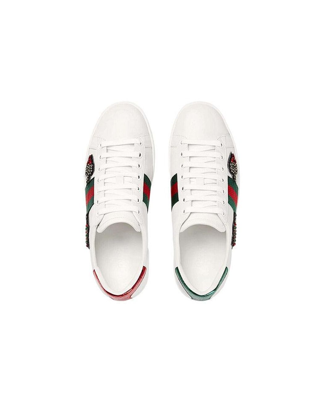 Gucci White (Wmns) Ace Embroidered 'Arrow'