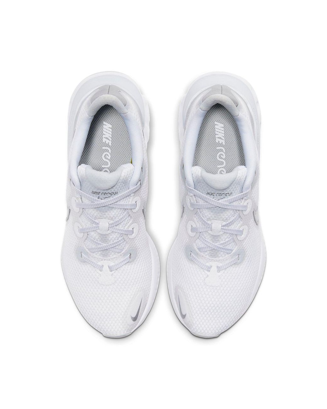 Nike White (Wmns) Renew Run Metallic'