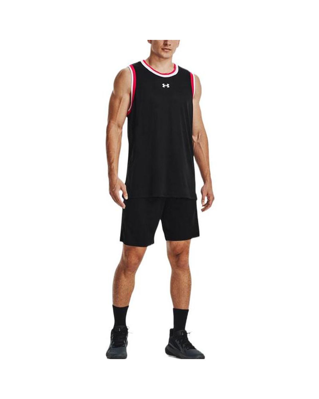 Under Armour Black Baseline 10 Inch Shorts for men
