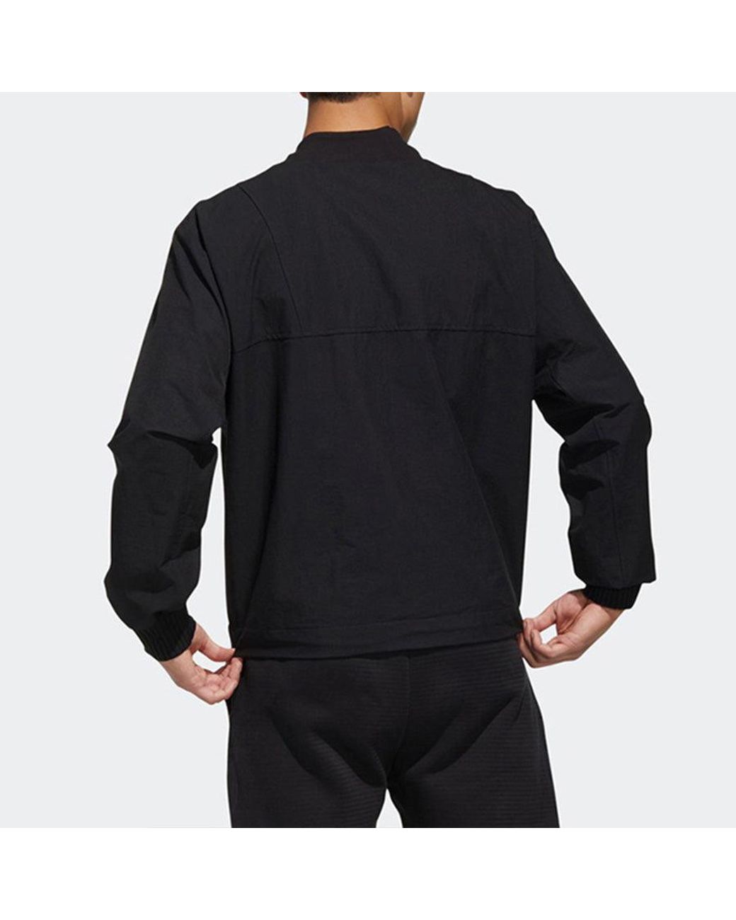 Adidas Blue Wuji Bomber Jacket for men