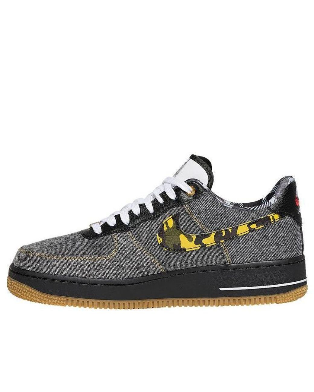 Nike Air Force 1 Low 'camo Denim Remix' in Blue for Men | Lyst