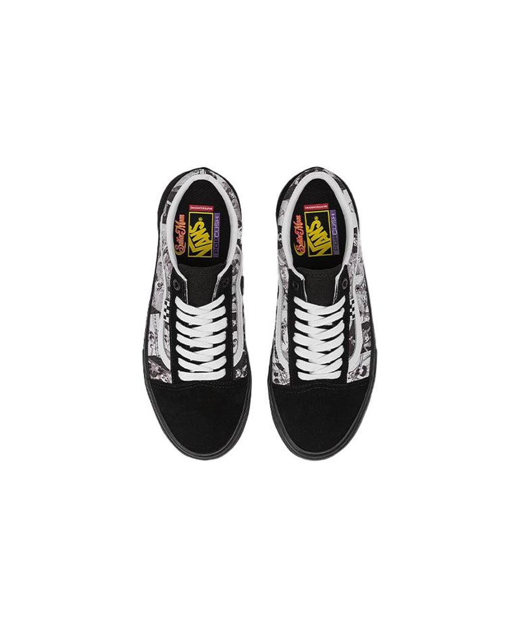 Vans Black Sailor Moon X Skate Old Skool 'Pretty Guardian' for men