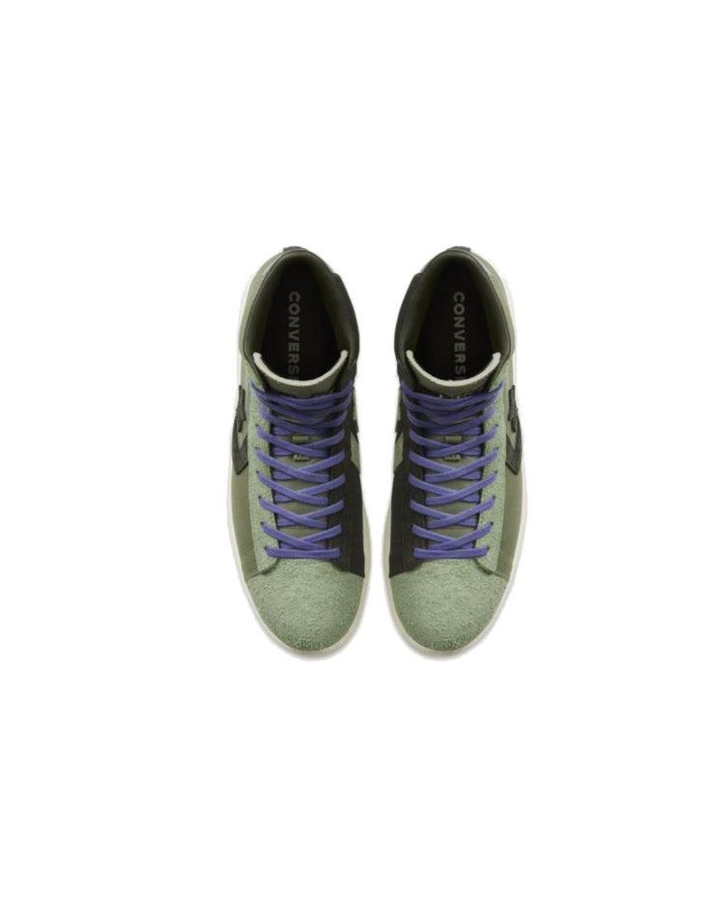 Converse Green Pro Leather Mid History Month' for men