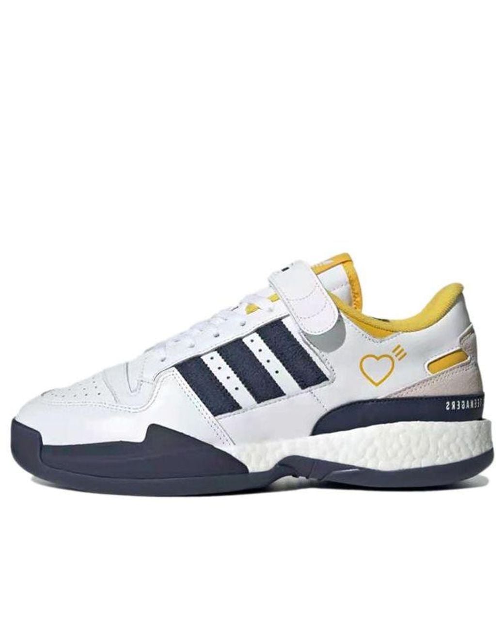 Adidas Blue Human Made X Forum Low 'Hazy' for men
