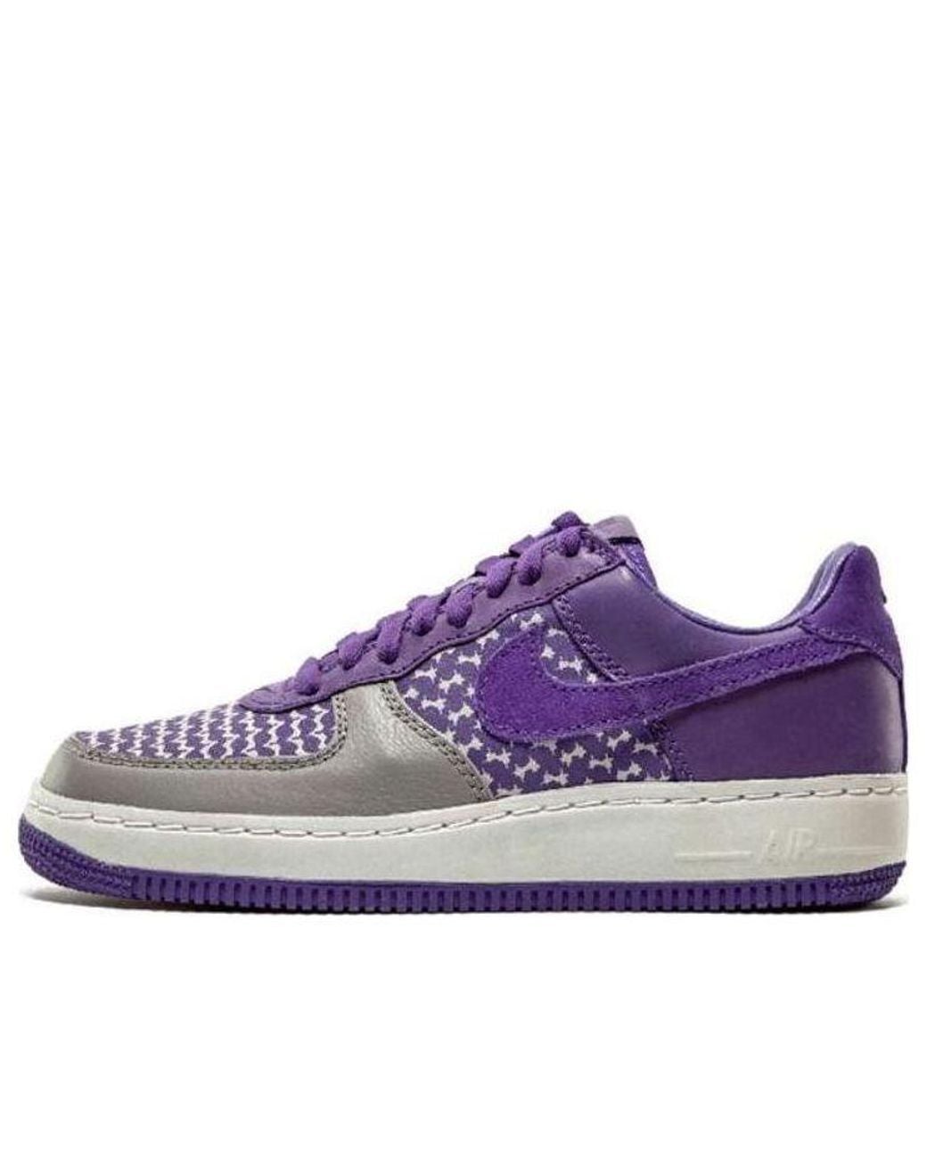 Nike Purple X Undefeated Air Force 1 Low Insideout for men