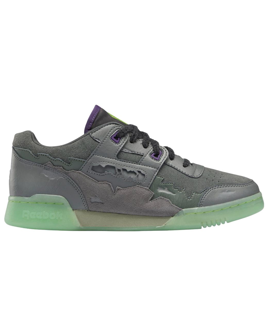 Reebok Gray Dc Workout Plus Shoes 'Essential Free' for men
