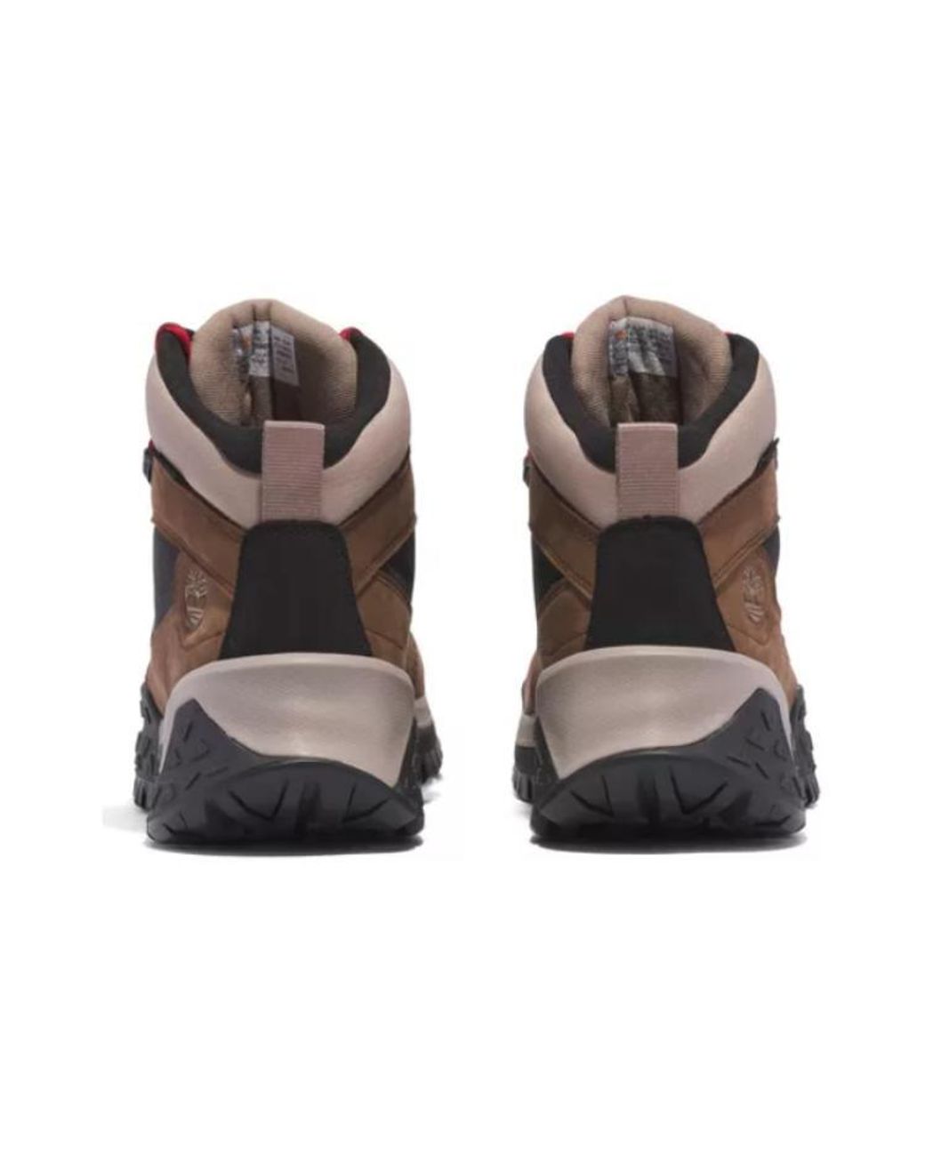 Timberland Brown Motion Scramble Mid Lace-Up Waterproof Hikers 'Dark Nubuck' for men