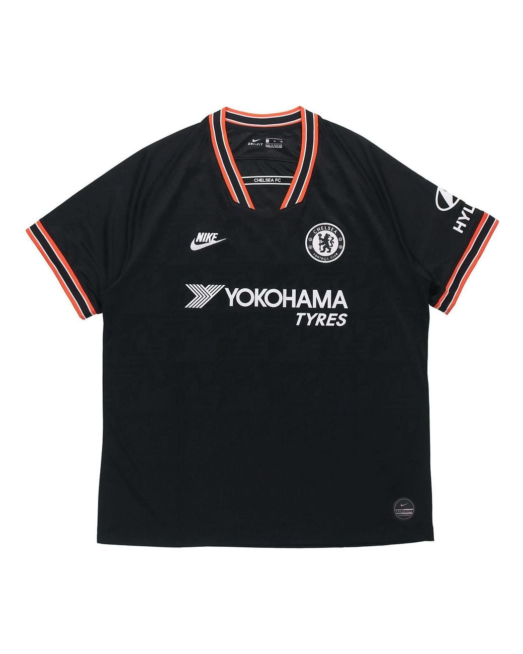 Nike Black Chelsea Fc 19/20 Stadium Third Jersey for men