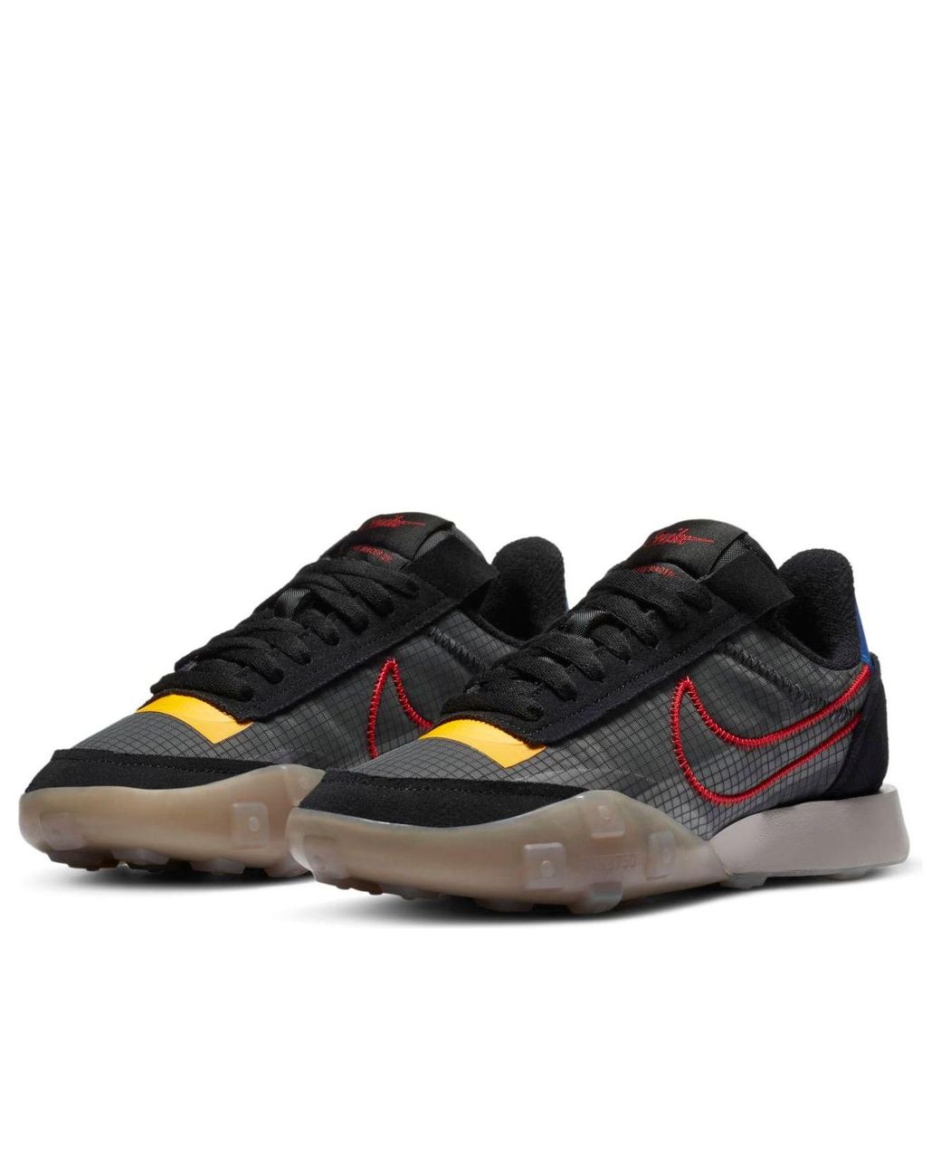Nike Black (Wmns) Waffle Racer 2X 'Enigma Stone University'